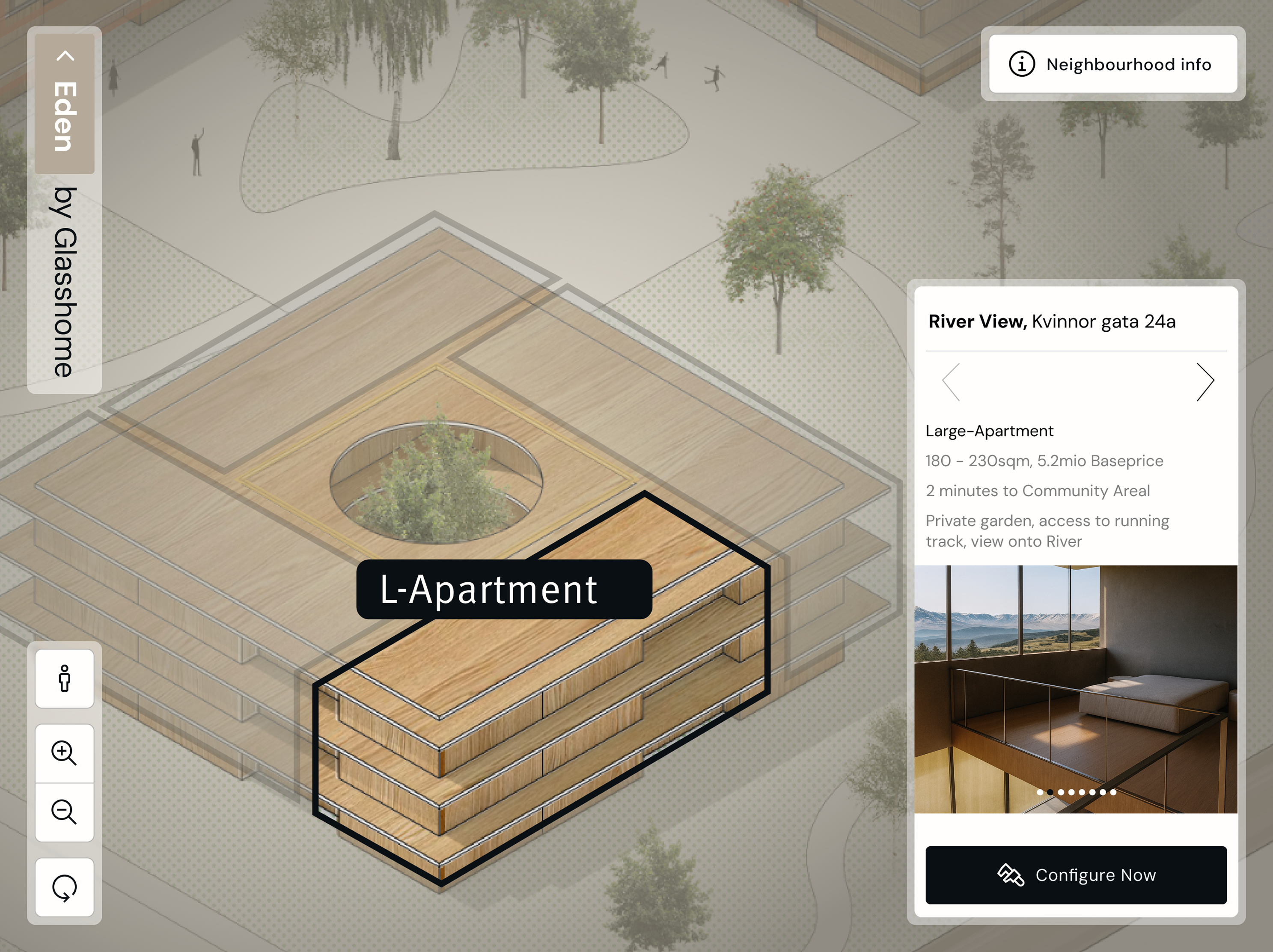 Glasshome Konfigurator — Building Details